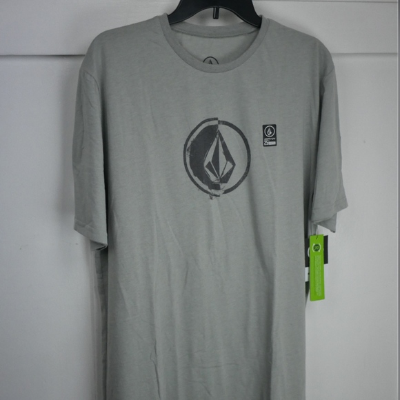 Volcom Surfin Tee Cement Grey - Picture 2 of 6